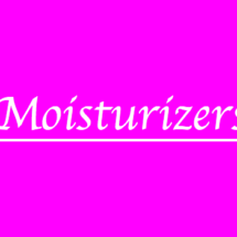 Moisturizers
